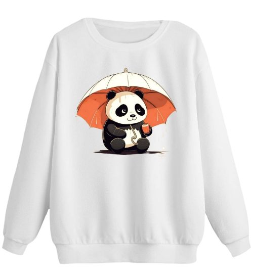 سویشرت زنانه مدل پاندا و چتر کد p1