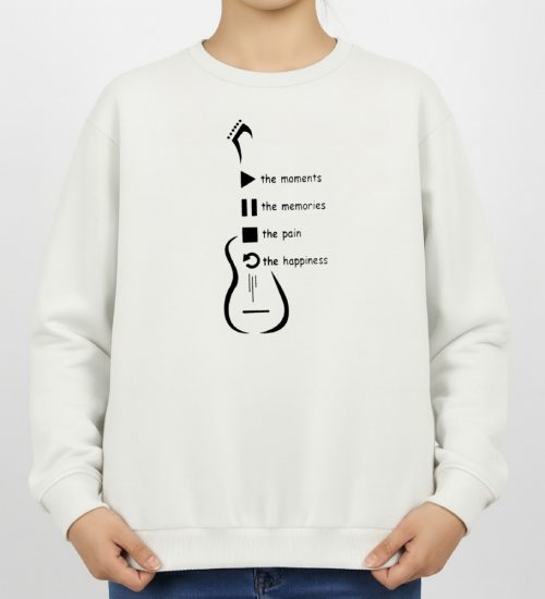 سویشرت زنانه مدل گیتار کد v3